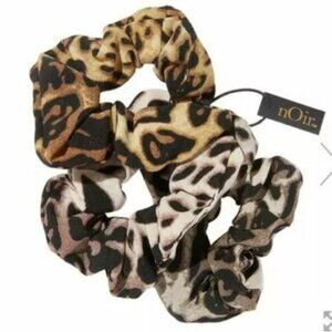 NOIR™Jewelry‎ Ombre Leopard (3 Pack) Print Hair Scrunchies NEW IN PACKAGE!!